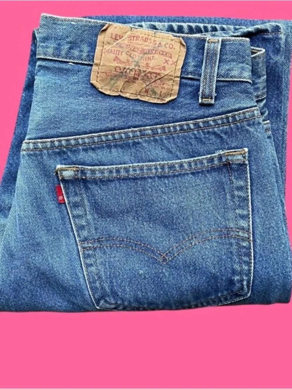 Vintage Levis 501 32x28 USA Made - 1980s